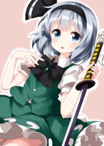 Rating: Safe Score: 0 Tags: 1girl artist_request konpaku_youmu solo tagme touhou User: MegaStyle