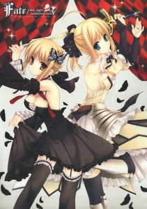 Rating: Safe Score: 0 Tags: doujin fate/stay_night kuroi_saber saber_lily User: fudanchii