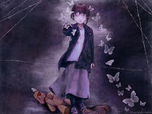 Rating: Questionable Score: 0 Tags: anime dark deep gloomy lain of purple stormy the wallpaper wanderer User: tida