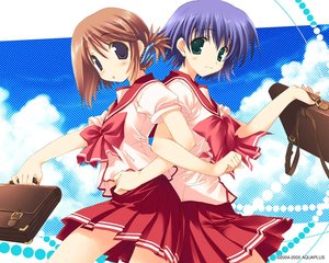 Rating: Safe Score: 0 Tags: komaki_manaka to_heart_2 tonami_yuma wallpaper User: fudanchii