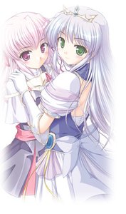 Rating: Safe Score: 0 Tags: estel_freesia feena_fam_earthlight symmetrical_docking yoake_mae_yori_ruriiro_na User: admin