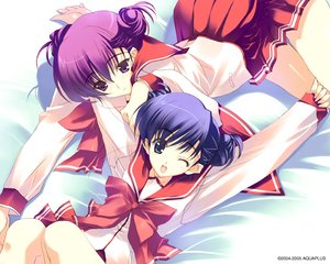 Rating: Safe Score: 0 Tags: himeyuri_ruri himeyuri_sango to_heart_2 wallpaper User: fudanchii