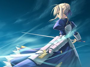 Rating: Safe Score: 0 Tags: fate/stay_night saber wallpaper User: admin